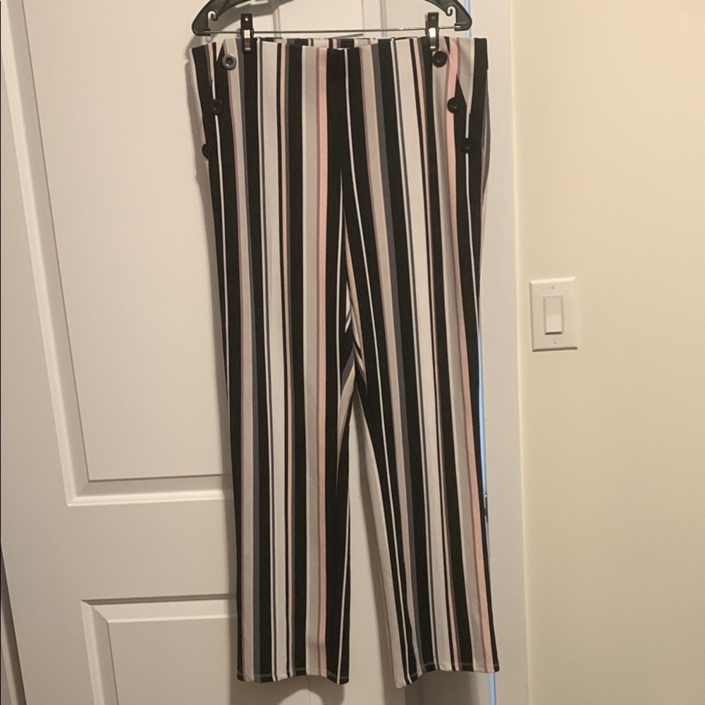 89th +Madison stripped trouser pants XL